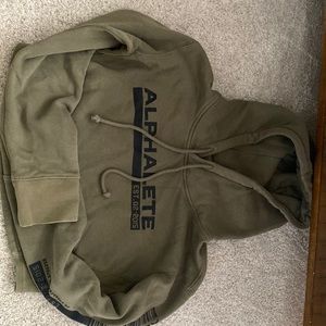 Alphalete cropped hoodie